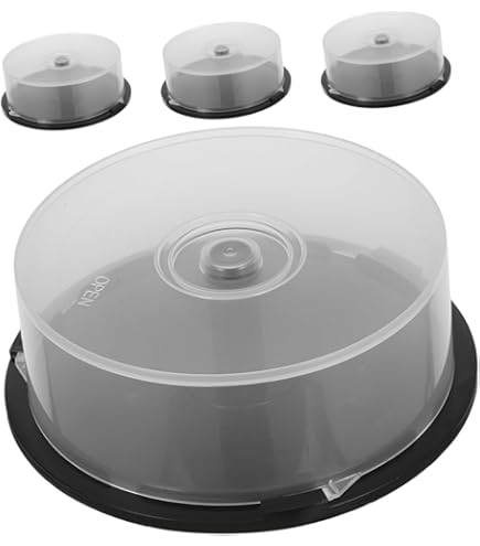 Amazon.com: EMPTY CD/DVD CAKE BOX SPINDLE -50 DISCS : Home & Kitchen