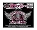 Harley-Davidson Winged Willie G Skull Decal, Medium Size Sticker DC715303
