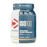 Dymatize ISO 100 Whey Protein Powder Isolate, Gourmet Vanilla, 1.6 lbs