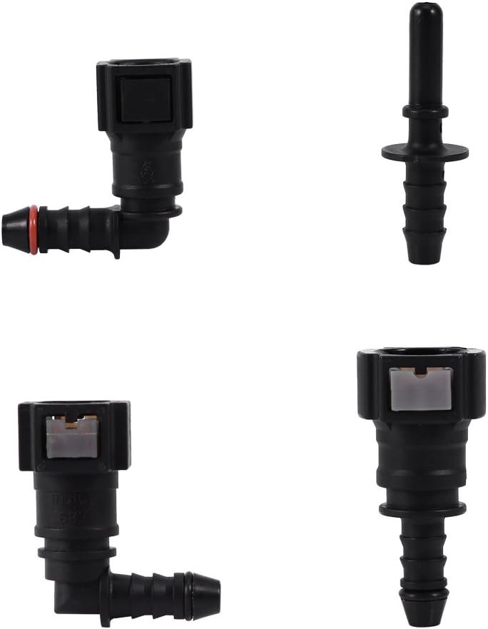 Fuel Line Connecteur De Raccordement Rapide Pour Moto Id6 Female 7 89 Elbow Produits De Presentation Commerce Industrie Et Science