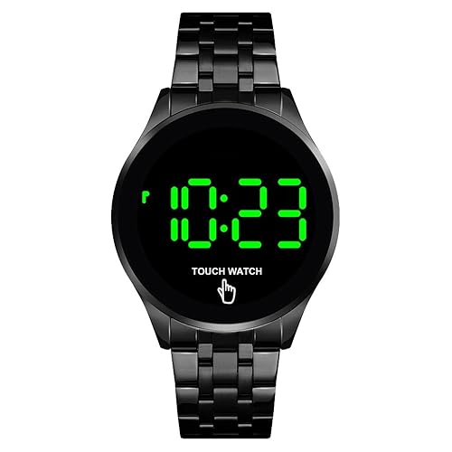 Gosasa Touch Screen Digital LED Waterproof Men Womens Sport Casual