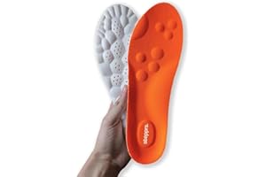 Original Stepprs Comfort Shoe Insoles for Men Women Adjustable Size 4D Memory Foam Cloud Soles Arch Support Improved Posture 
