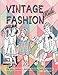 Vintage fashion kids: Old time children's fashion coloring book for adults by 