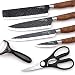 6 Pieces Kitchen Knife Set, Non-stick Professional Chef's Knives