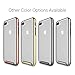 iPhone 7 Plus Case, CaseCrown Clarity Metallic PC & TPU Case (Space Gray) - Scratch Resistant