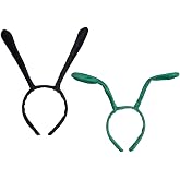 Yilistore 2 Pcs Adjustable Butterfly Ant Bug Antenna Headband | for Halloween Costume Accessory,Shape Your Fun Style Exactly As You Like