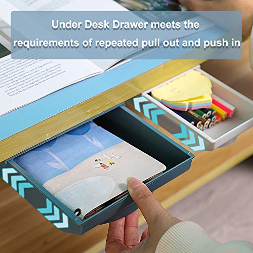 CHOIMOKU Under Desk Storage Drawers Under Table Drawer Pencil Drawer
