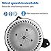 AUTEX Front HVAC Blower Motor Assembly Heater Blower Motor with Fan Cage 700012