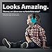 Vanderfields Earmuffs for Kids - Hearing Protection Muffs for Children Small Adults Women - Foldable Design Ear Defenders Protector with Adjustable Padded Headband for Optimal Noise Reduction - Blue