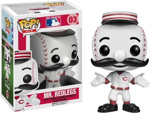 Funko Pop! Major League Baseball: Mr. Red Vinyl Figure