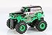 New Bright R/C F/F 4x4 Monster Jam Grave Digger with 360 Flip Ramp Set (1:43 Scale), Black