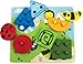 Award Winning Hape Build-A-Bug Wooden Toddler Sorter Learning Puzzle