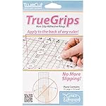 Crafters Workshop TrueCut Non Slip Adhesive Rings , 15 Large + 15 Small Per Package