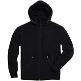 TomboyX Constant Hoodie, Athletic, Full Zip, All Day Comfort (XS-6X)