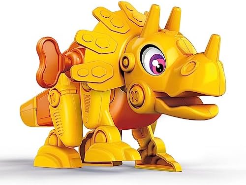 - Dino BOT Triceratops, Set de Robot para Montar y Aprender robótica Infantil, Juguete Educativo para niños de 5 años o más (75073)