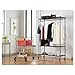 Alera Wire Shelving Garment Rack (Black)