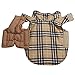 JoyDaog Reversible Plaid Dog Coat(7 Sizes)Waterproof Windproof Warm for Cold Weather Dog Jacket Beige L