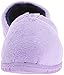 Dearfoams Women's Microfiber Terry A-Line Flat