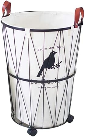 DLC@ED Diseño Elegante Cesto de Gran Capacidad Bolsa de Lavandería