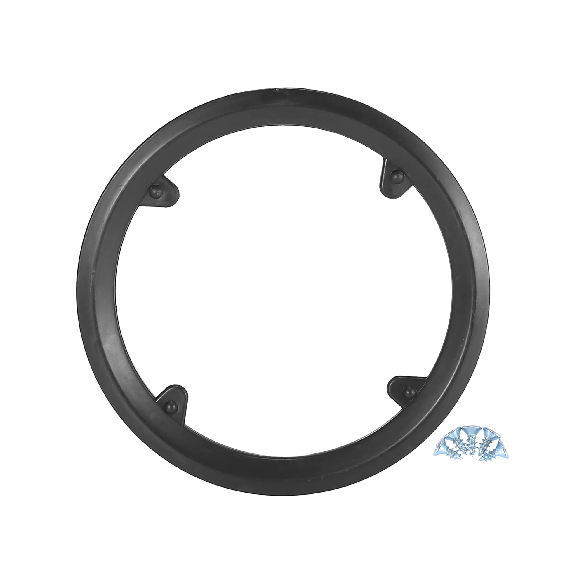 X AUTOHAUX 42 Teeth 9.7-10.7cm Bicycle Crankset Chain Wheel Cover Black Hollow