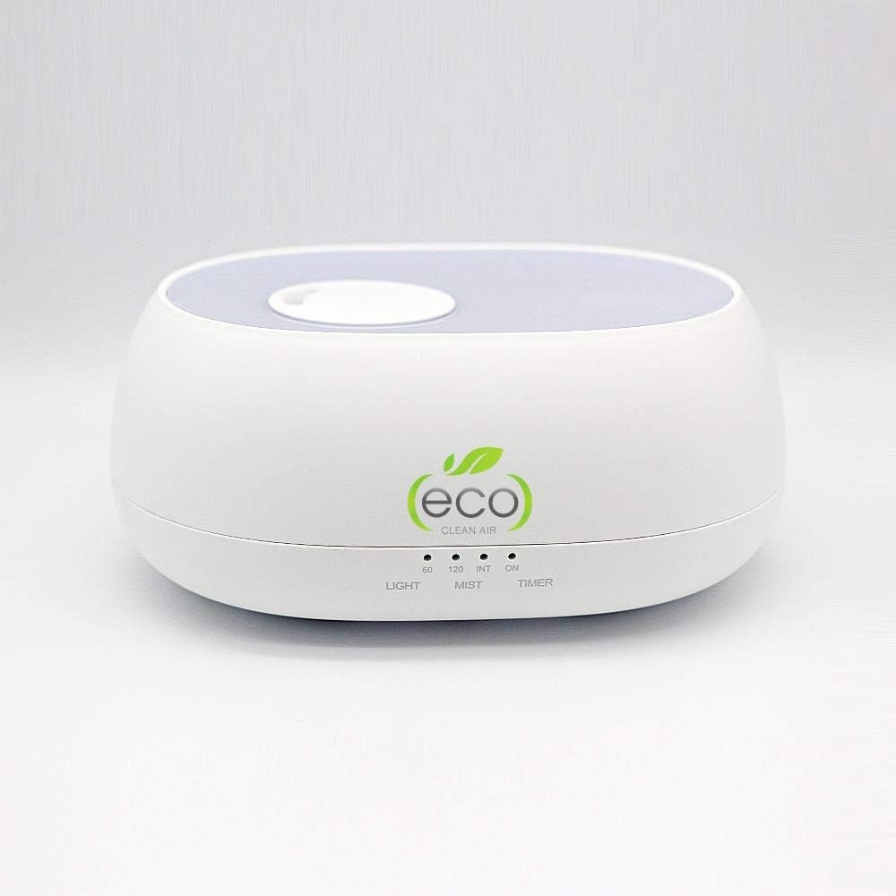 Tesco Cloud Mist Air Humidifier, Aroma Diffuser With Multi Color Lamp