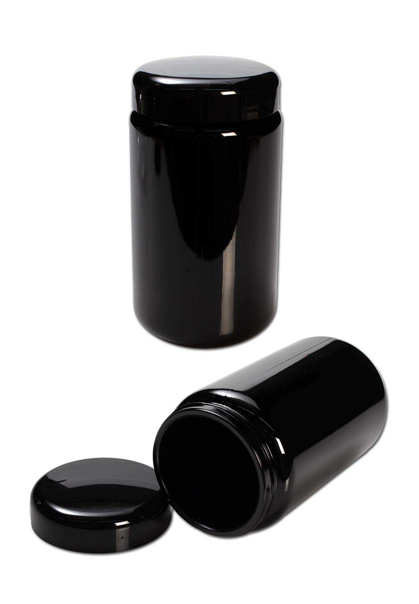 'Miron' Violet Glass Wideneck Jar - 150gr Capacity