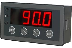 Digital Display Meter 0-10V 0-20mA 2-10V 4-20mA Analog Signal Input 0-10V Indicator Process Panel Meter Relay Out RS485 Port(