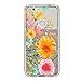 Google Pixel XL Case, Nuomaofly [Creative Scratch Resistant] Ultra Slim Soft TPU Bumper + Hard Clear Print Back Cover [Crystal Clear] Hybrid Case for Google Pixel XL (Flower)
