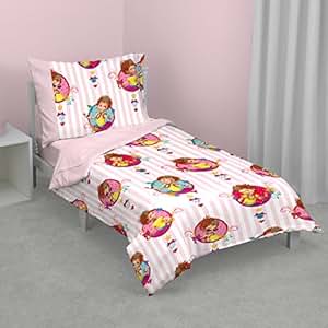 Amazon.com : Disney Fancy Nancy 4 Piece Toddler Bed Set
