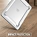 MacBook Pro 13 Case 2018 2017 2016 Release A1989/A1706/A1708, i-Blason [Heavy Duty] [Dual Layer] Cover with TPU Bumper for Apple Macbook Pro 13 inch With or Without Touch Bar and Touch ID (White)