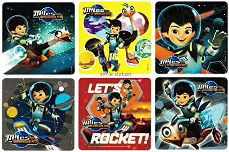 12 Miles from Tomorrowland Stickers Kid Birthday Party Goody Loot Bag Favor