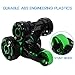 SGILE RC Stunt Car Radio Remote Control Flip Toy for Kids Birthday Gift Present, Rechargeable Car with Invincible Tornado Twister Power Wheels for Boys Kids