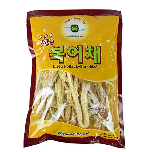 [ 6 oz ] Dried Shredded Pollack for Soup and side dish 북어채 - Thumbnail 4