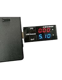 5 A 9 V Multi Tester Detector de corriente de salida usb dual para Phone Charger, visualización LED Power Bank. qicheng & START