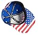 Ann Arbor T-shirt Co. Epic USA American Flag Pride Merica Snapback Hat of Freedom, Liberty, & Justice
