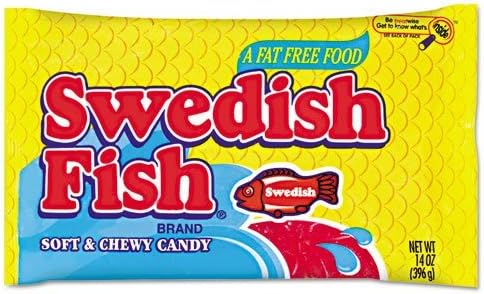 Cadbury Adams - Candy,Swdsh Fish,14Oz,Rd by Cabury Adams