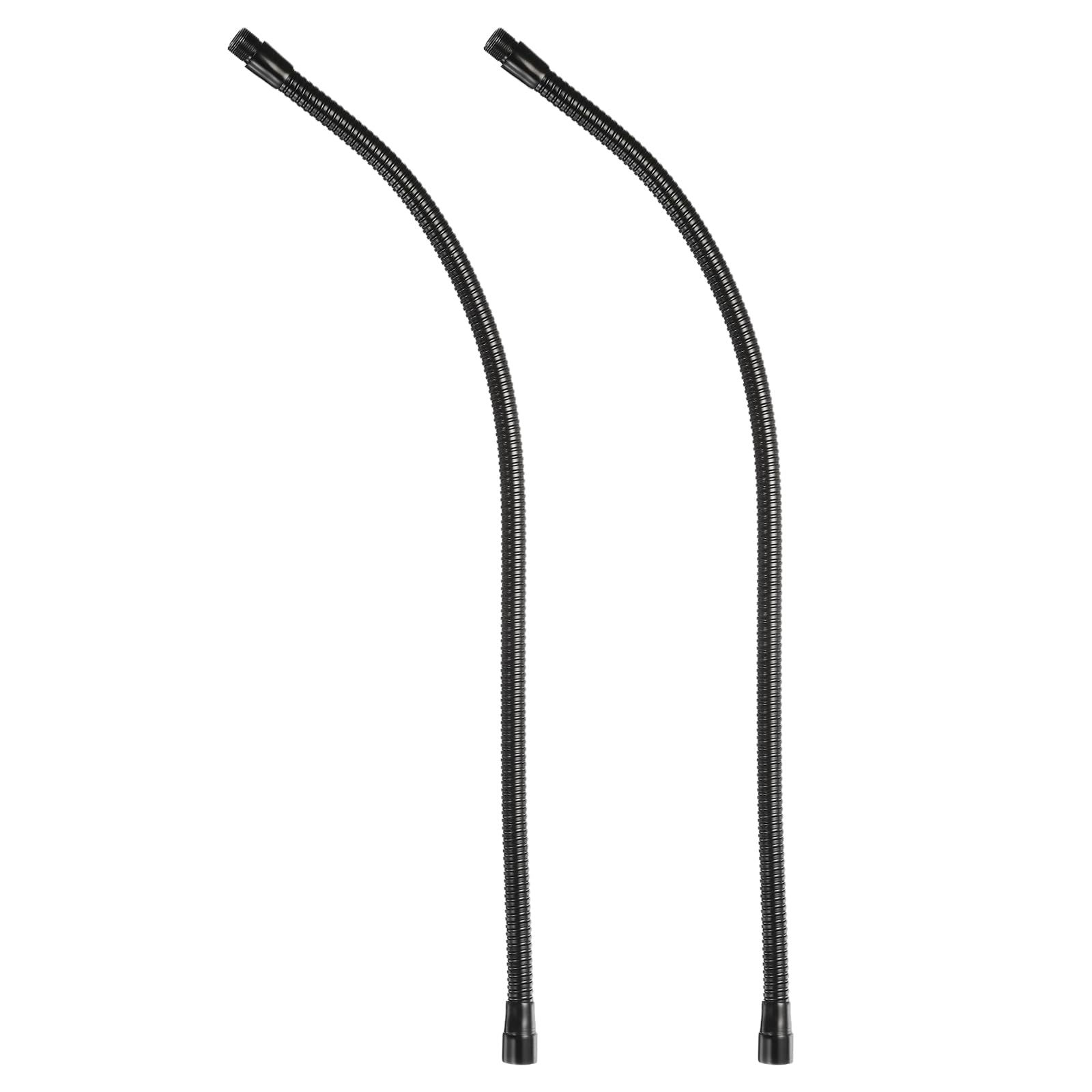 Photo 1 of *UNTESTED*
PATIKIL 24" Microphone Gooseneck, 2Pcs 5/8"-27 Thread Metal Universal Hose Flexible Arm Gooseneck Tube Extension for Multifunction DIY, Black