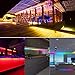 LUNSY LED Strip Lights Music Sync, Waterproof, 32.8 ft/10m RGB Dimmable Light Strip with Remote, Dream Color Rope Lights, Sound Activated, 300 LED 5050