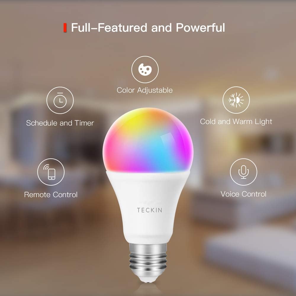 teckin smart bulb google home