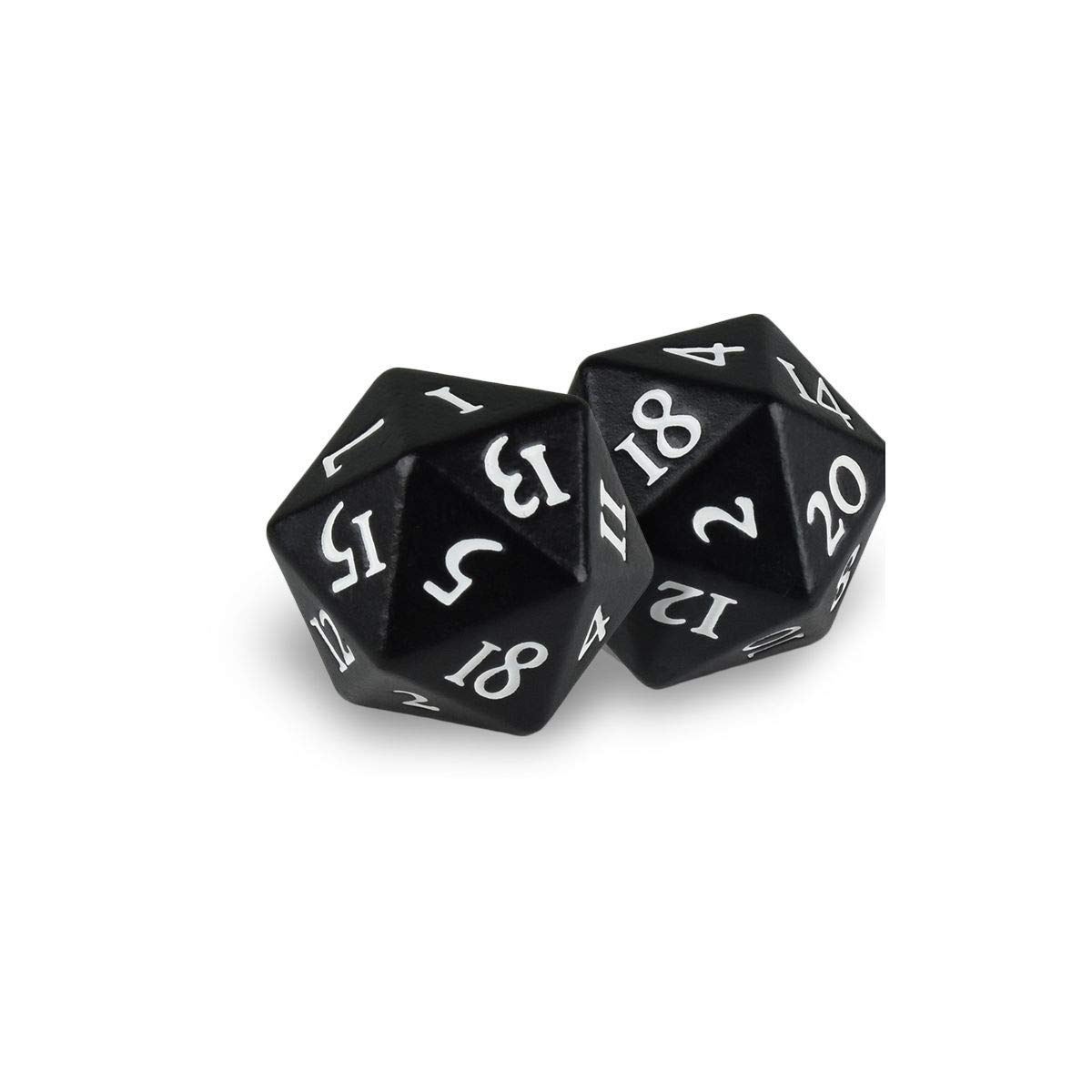 Ultra Pro Heavy Metal D20 Dice - Black Magic