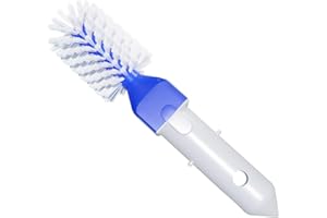 Noa Store Pool Step and Corner Brush | Swimming Pool Brush Head for Indoor and Outdoor Cleaning | Ideal Cleaner for Inground Swimming Pools, Bathroom, or Kitchen | Scrubber with Fine Bristles