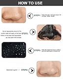 Black Mask,Peel Off Mask,Purifying Peel Off Charcoal Mask,Blackhead Remover Mask,Deep Cleansing Black Mask Purifying Face Mask For Nose Acne - Best Mud Facial Mask 60 gram (2.11 ounce)