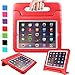 AVAWO Kids Case for 9.7" iPad 2 3 4 (Old Model) - Light Weight Shock Proof Convertible Handle Stand Kids Friendly for iPad 2, iPad 3rd Generation, iPad 4th Generation Tablet - Red primary