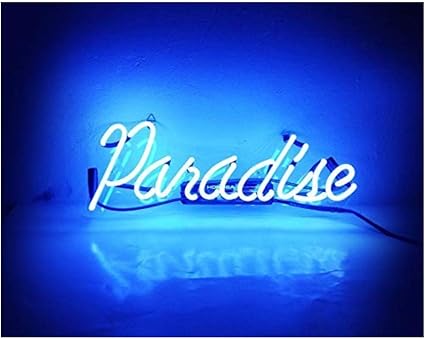 Paradise Neonschild LED Schild, für Zuhause, Schlafzimmer, Pub, Lampe