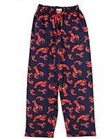 Lobster Men's Pajama Pants Bottom by LazyOne | Pajama Bottom for Men (Large)