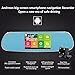 KOBWA Dual Lens Dash Cam, 5 Inch 1080P HD Car Camera,Android GPS Navigation Bluetooth WiFi Car Video Recorder for Vehicles Rearview Mirror+Rearview Camera Parking Monitor