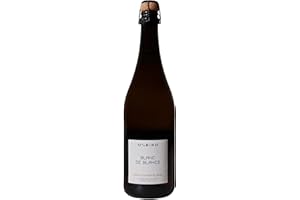 Oddbird Blanc de Blancs, Non-Alcoholic Sparkling Wine, Modern & Dry, De-Alcoholized from the Languedoc-Roussillon Region of France, 25 Fl Oz Bottle