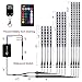 DITRIO 12Pcs Motorcycle LED Light Kit Strips Multi-Color Accent Glow Neon Ground Effect Atmosphere Lights Lamp with Wireless Remote Controller for Harley Davidson Honda Kawasaki Suzuki (Pack of 12)thumb 3