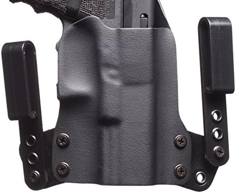 Black Aces Tactical Mini Wing IWB Holster fits Springfield XDS with 3.3" Barrel, Right Hand, Black