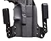 Black Point Tactical Mini Wing IWB Holster Fits Glock 19/23/32, Right Hand, Black